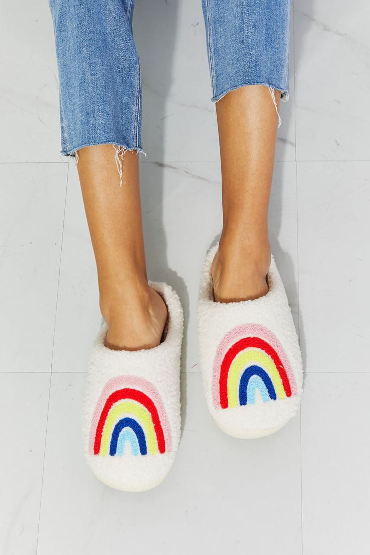 Rainbow Slippers