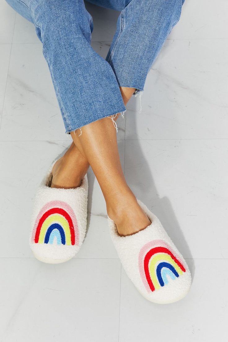 Rainbow Slippers