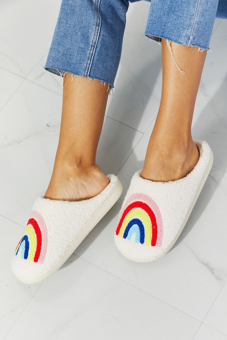 Rainbow Slippers