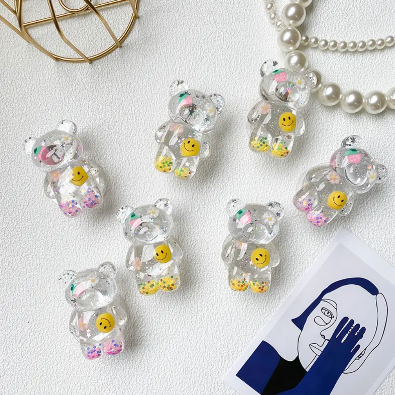 Charms Bear Phone Grip