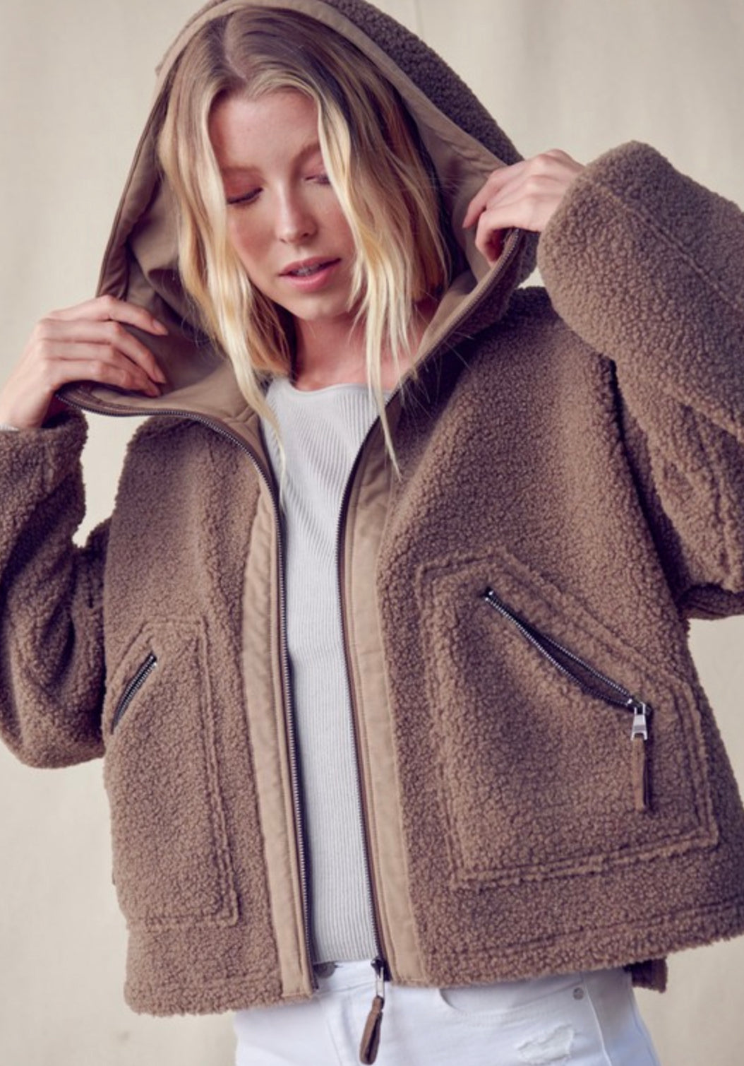 Brielle Sherpa Jacket