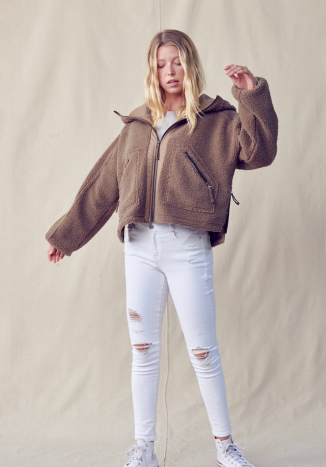 Brielle Sherpa Jacket