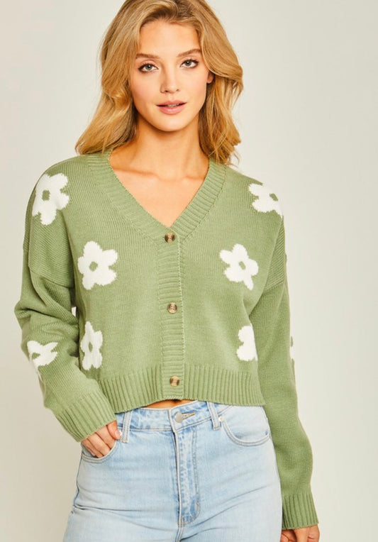 Elle Floral Cardigan